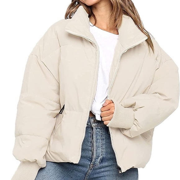 Amazon MEROKEETY Women’s Puffer Coat - Picture 1 of 6